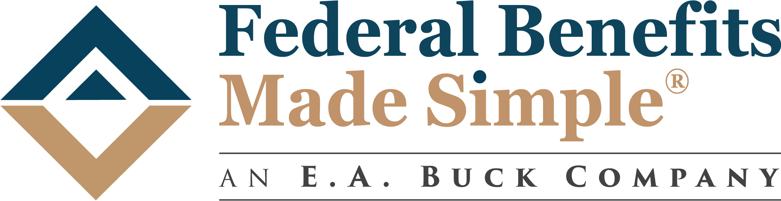 Federal Benefits Made Simple Logo E.A. Buck Company